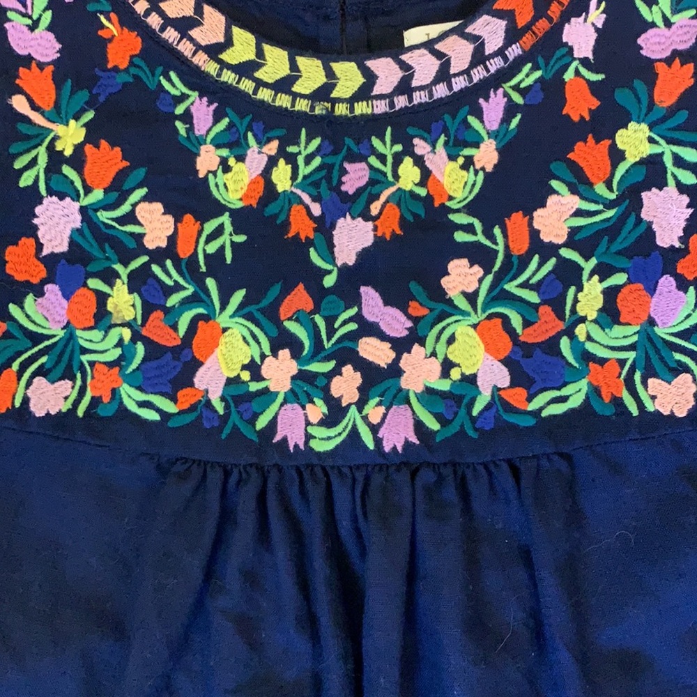 00 JCrew Embroidered Top - Picture 2 of 4